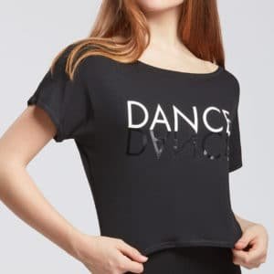 Tee Shirt court Dance Femme AGILE MIRROR Temps Danse