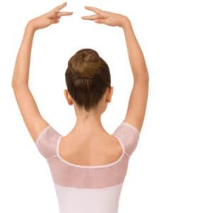 Justaucorps Manches en Dentelle Fillette Repetto DE628